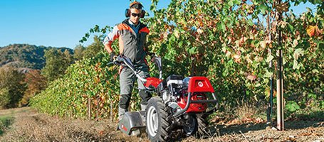 New BRIK 5 S, KAM 7 S, KAM 13 S two wheel tractors for intensive use