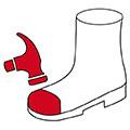 Anti-cut protection zone - Boots 4 | Nibbi Anti-cut protection zone - Boots 4 | Nibbi