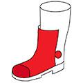 Anti-cut protection zone - High boots | Nibbi Anti-cut protection zone - High boots | Nibbi