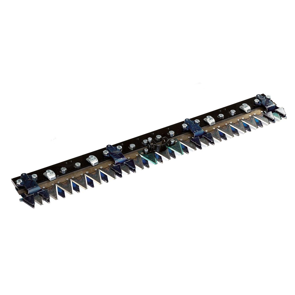 Special toothed cutter bar (without movement) Complete central cutter plate - Special teeth_1 | Nibbi