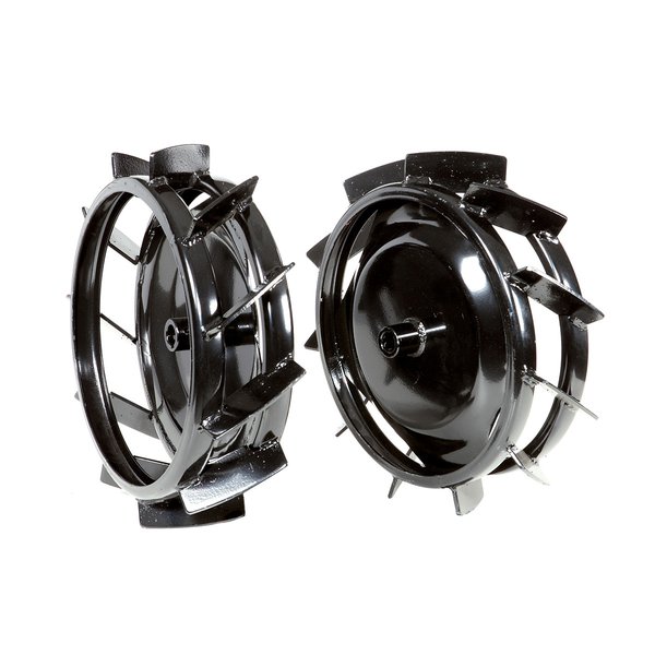 Pair of metal wheels Ø 370 mm